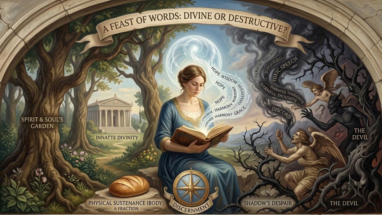 The spirit, soul need food too